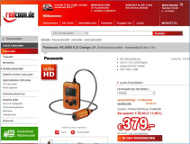 Panasonic HX A500 bei Redcoon für 379 Euro plus Versand