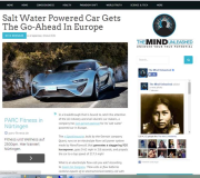 Salzwasser angetriebenes Fahrzeug startet in Europa