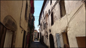 Tour durch die Altstadt von Adge in Frankreich
